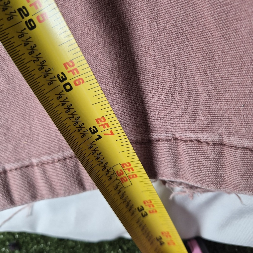 2000s Low Rise Hollister Women's Pink Bootcut Pants Size 11 - Picture 8 of 16
